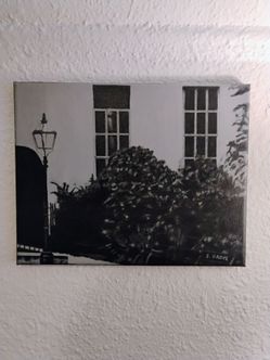 Painting of a school