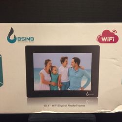 BSIMB 10.1” Wifi Digital Photo Frame 32GB 1280x800 IPS New In Box