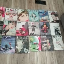 Old Vogue Magazines 