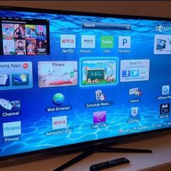 Samsung 55" Smart TV, Excellent Condition