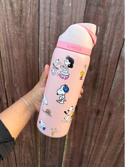 Snoopy Pink 32 oz Owala