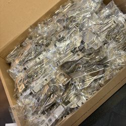 Ravinte New 30 Pair/60 Pack Full Overlay Cabinet Door Hinges