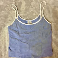 Urban Outfitters BDG Blue Crop Tank Top