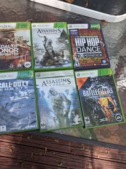 9 games XBOX 360 TAKE ALL 9 GAMES