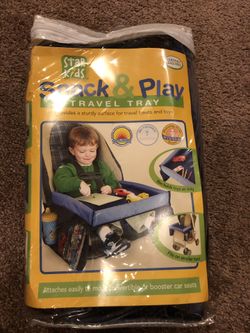 Snack & play car seat tray