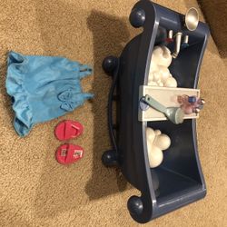 American Girl Bath Tub And Accessories 