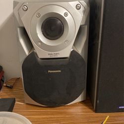 Panasonic Bass reflex speaker set - Passive