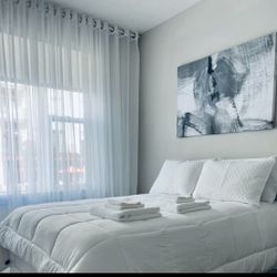 Bed Frame White Nord