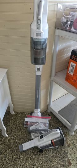 NEW BLACK AND DECKER STICK VACUUM AND HAND VACUUM COMBO WITH CHARGER 50$ FOR BOTH