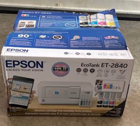 Epson Eco Tank ET-2840 Special Edition Wireless Color All-in-One Supertank Printer