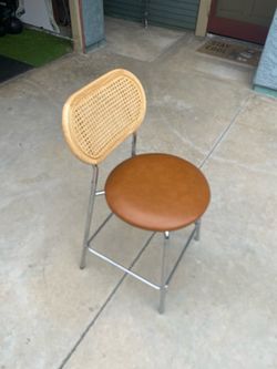 Ratan barstools (2)