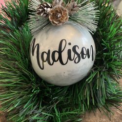 Personalized Ornaments