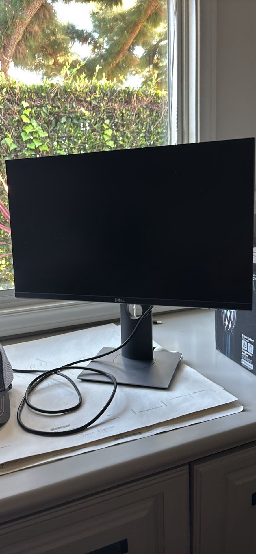 2 Dell P2422H Desktop Computer Monitors