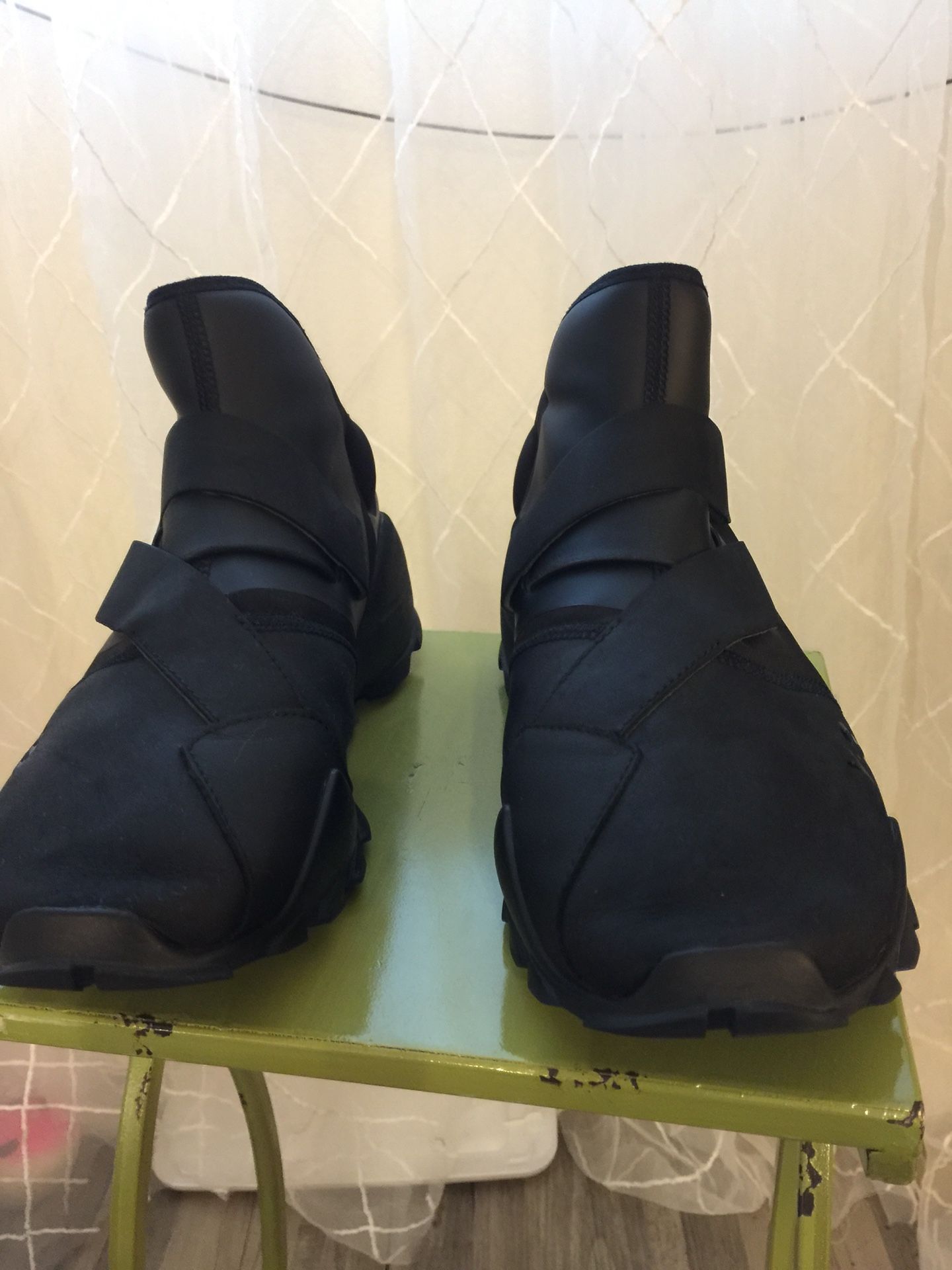 Y-3 Yohji Yamamoto Adidas RYO triple black size 9 sneakers