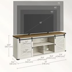 TV Stand for TVs up to 75 Inches