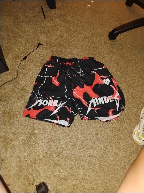 Money Minded Small Red Black And White