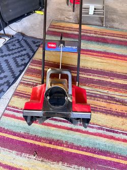 Toro Electric snowblower