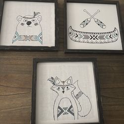 Kids bedroom wall decor