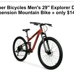 New Men’s 29” Dual Explorer Bike