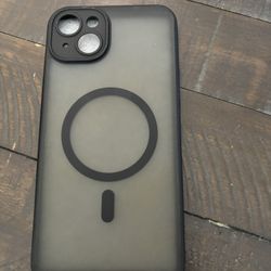 iPhone 15 Plus Black Phone case 
