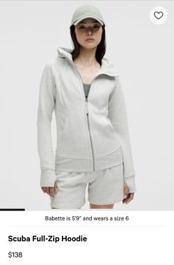 Lululemon Scuba Full Zip Hoodie - size 20