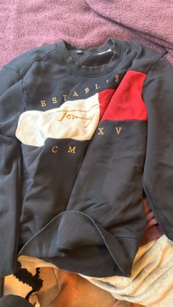 NWT Mens Tommy Hilfiger Fleece Pullover Sweatshirt 