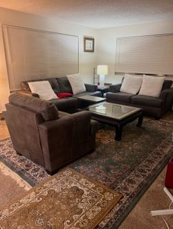 3-Piece Living Room Sofa Set