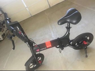 Folding Electric Bike eBike Black