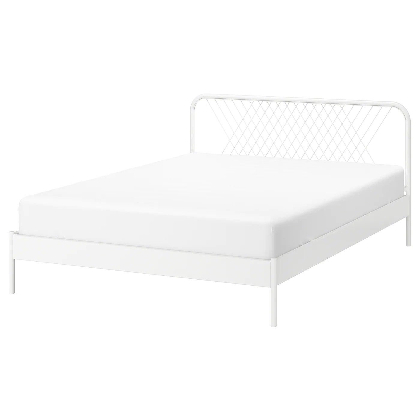 Full Size Ikea Nesttun Bed Frame & Mattress