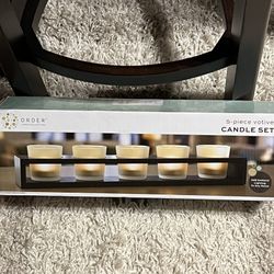 5- Picee Votive Candle Set Pick up in Mebane NC