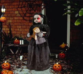 Halloween Animated LED-Lit Haunted House 3ft Doll