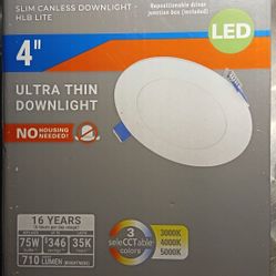 4" LED HALO Ultra Thin Downlight