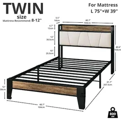 Twin size Bed Frame