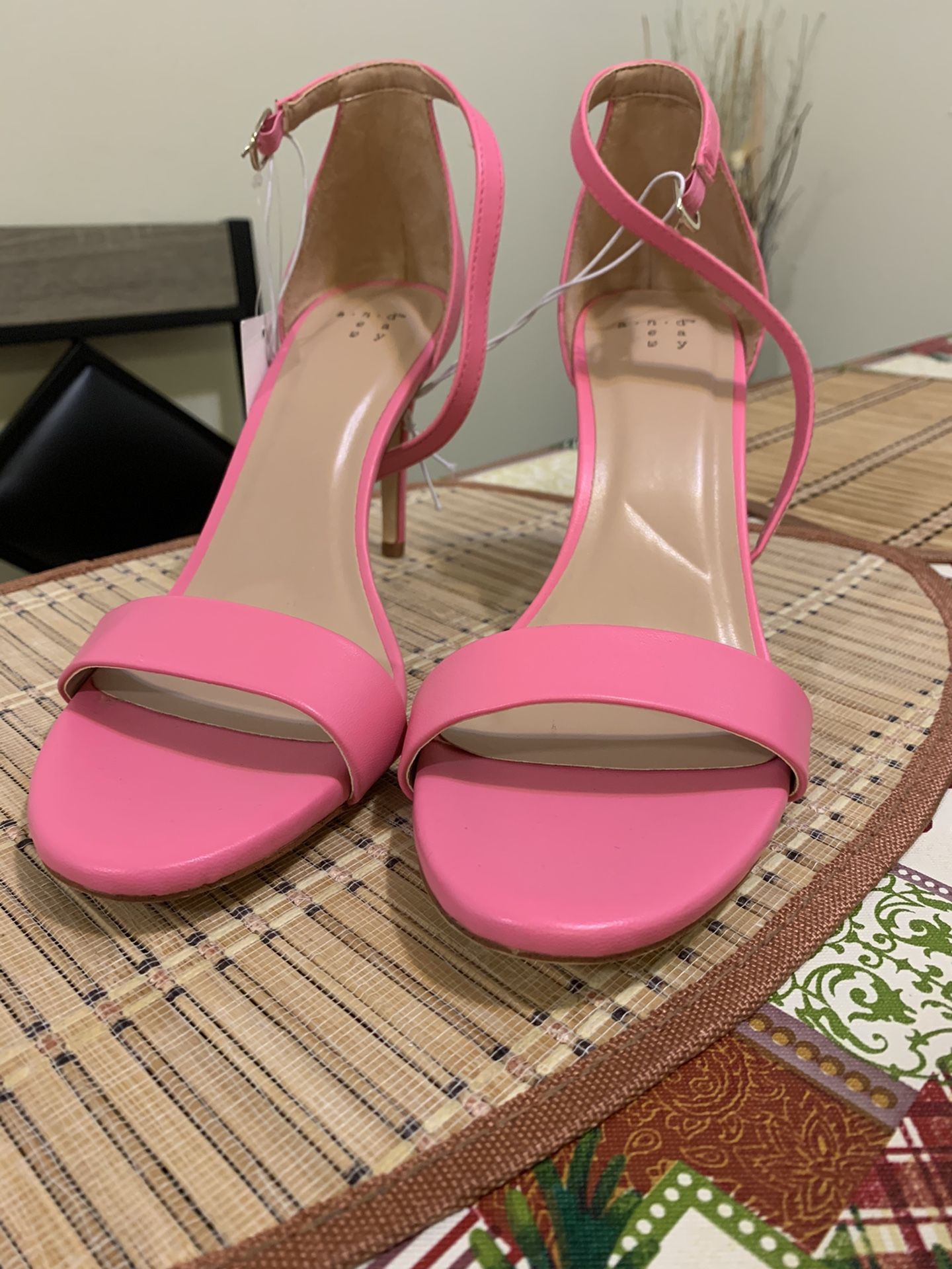 High heels sandals