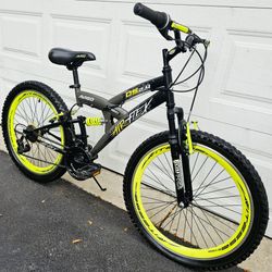 21 Speed AIR-FLEX 24" Dual Suspension Trail Adventure Bike ReadyToRide