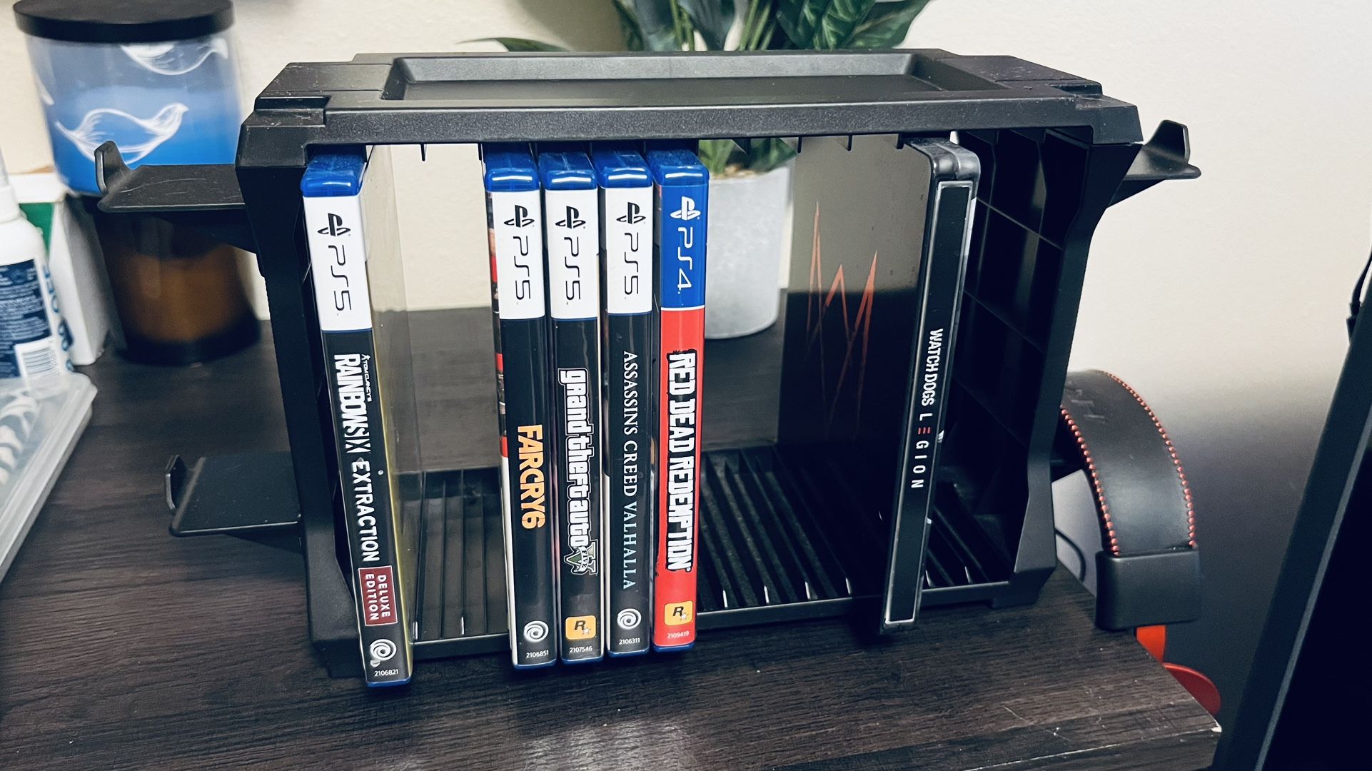 Game And Headphone Holder