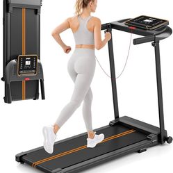 Brand New in box Folding Treadmill / Walking Pad with Handle Bar–Compact Under Desk Running Machine