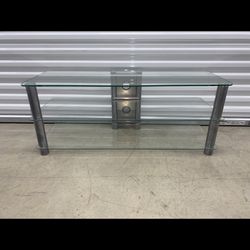 3 Tier Glass Tv Stand 
