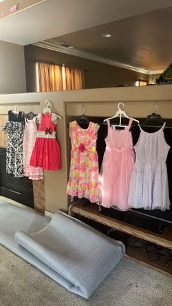 6-piece summer party dress size6-7 each 9 dollars