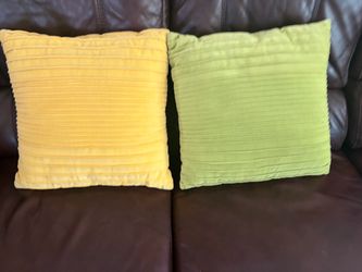 2 - “Pier 1” Throw Pillows Decor $5 Each