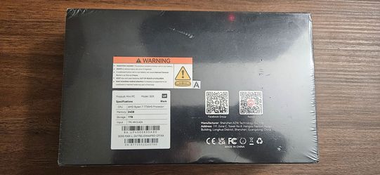 NEW SEALED Beelink SER5 MAX - Ryzen 7 7735HS - 24GB RAM - 1TB SSD