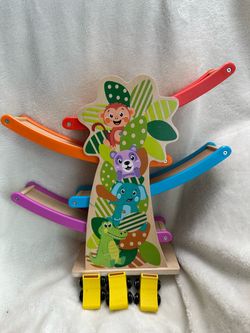 Wooden Animal Ramp Racer Toy