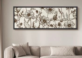 20x60 Botanicals Art