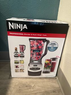 NINJA PROFESSIONAL BLENDER & NUTRITION NINJA CUPS