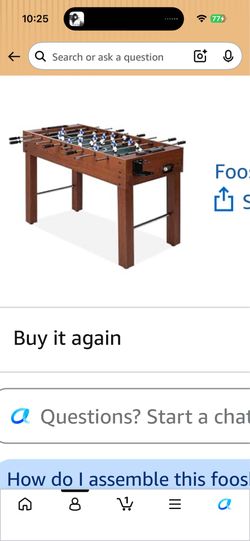 Foosball table
