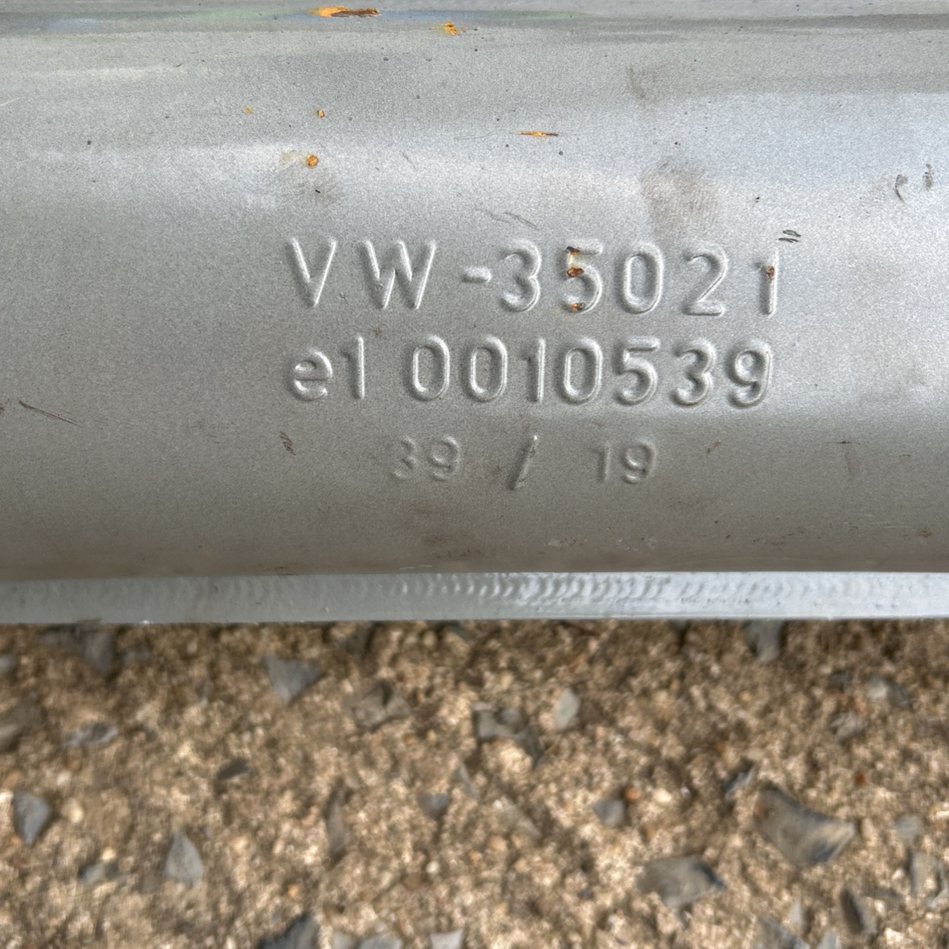Air cooled VW Muffler