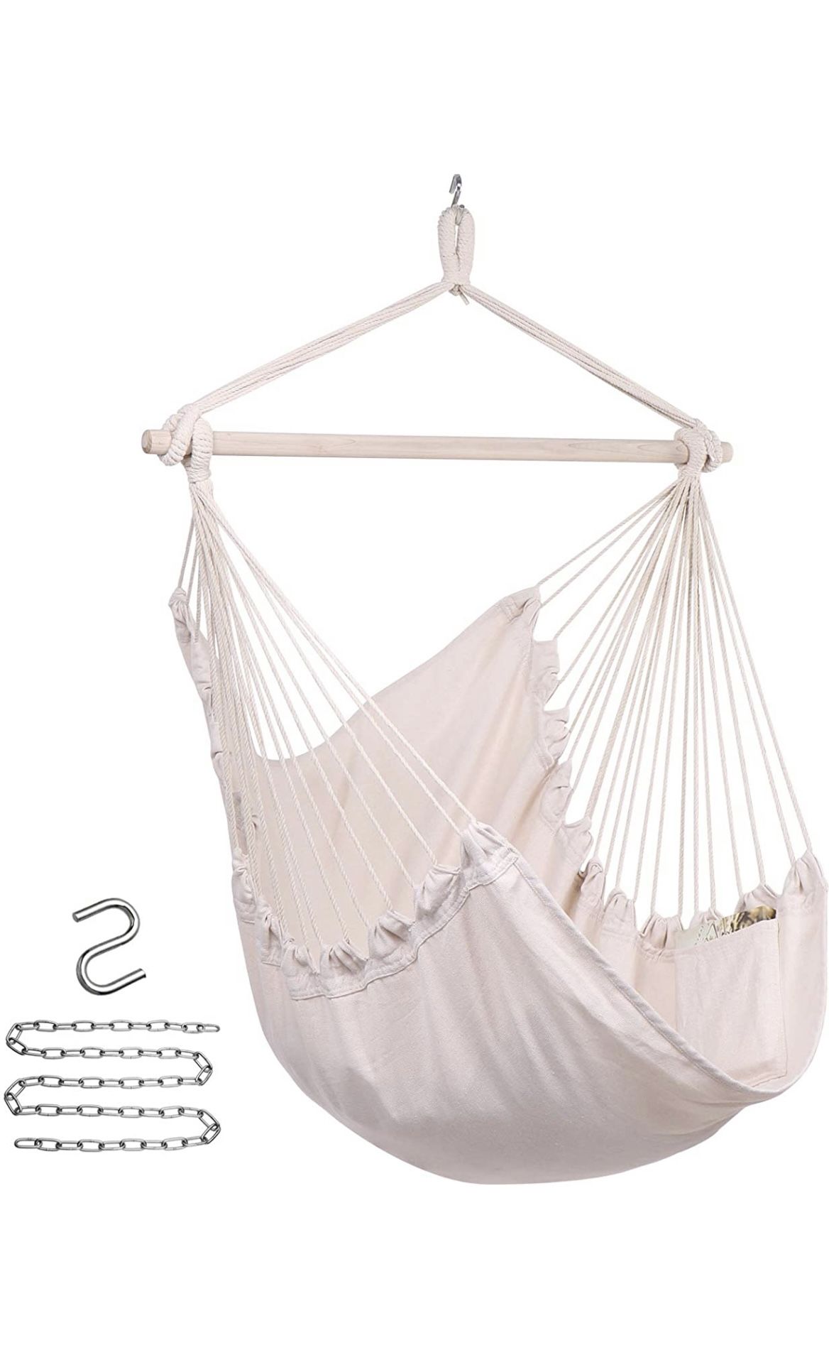 Brand New Hanging Hammock Chair Rope Swing