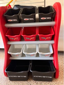 Toy storage Stand and Boxes