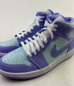Air Jordan 1 Mid Purple pulse arctic $100obo