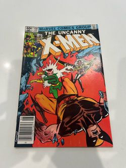 X-Men #158! 5.0 Newsstand Key: 1st Rogue In X-Men! Marvel Comics. Spine Roll